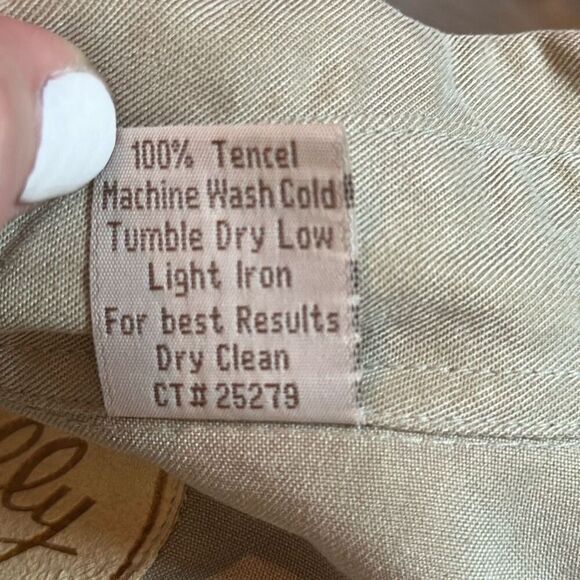 Scully Mens Tencel Shirt Star Buttons Size XL PW-011 Super Soft Western Country - Picture 9 of 9